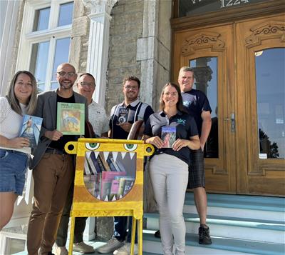 UN CROQUE-LIVRE S'INSTALLE À L'HÔTEL DE VILLE DE SAINT-ROCH-DE-L'ACHIGAN