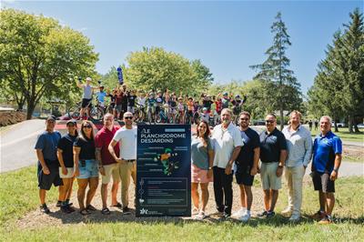 La piste à rouleaux de Saint-Roch-de-l'Achigan officiellement inaugurée