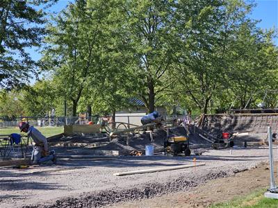 LES TRAVAUX DU NOUVEAU SKATEPARK SONT OFFICIELLEMENT LANCÉS