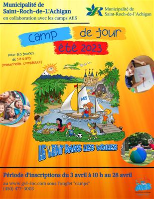 Camps de jour été 2023